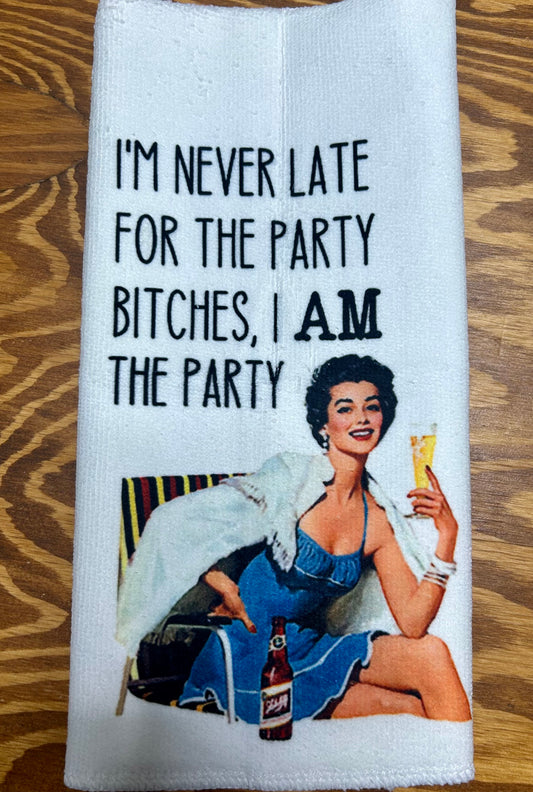 I am the Party Tea Towel