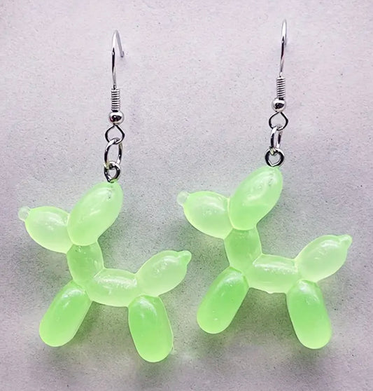 Balloon Dog Earrings