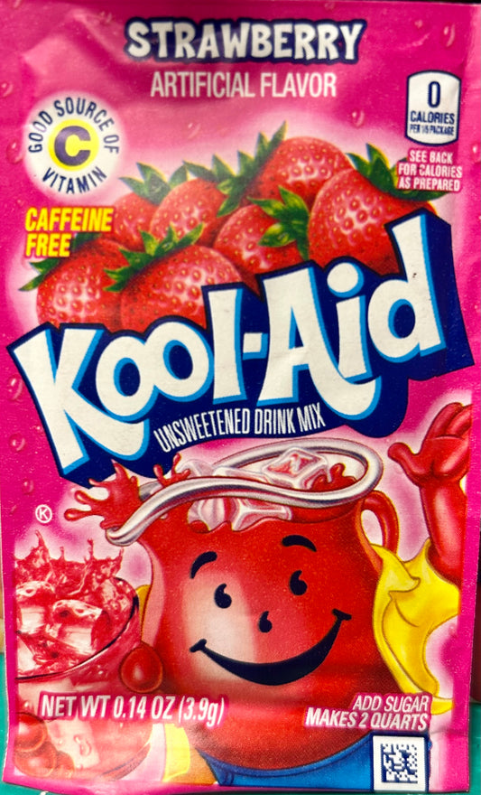 Kool-Aid Unsweetened Strawberry Drink Mix