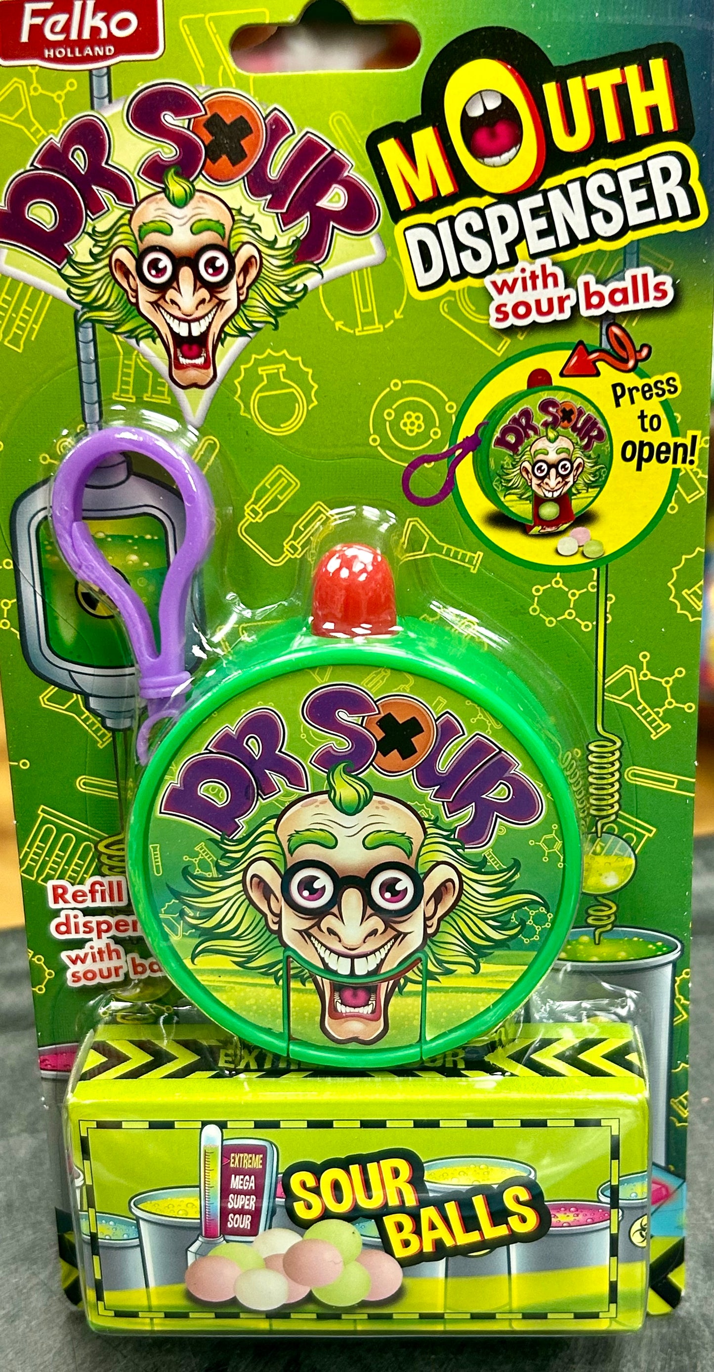 Dr Sour Mouth Dispenser