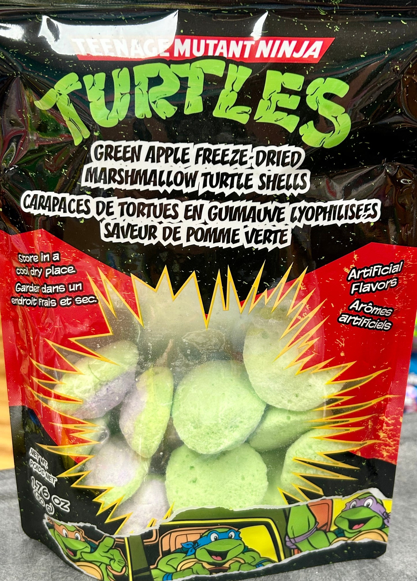 Freeze dried TMNT Candy