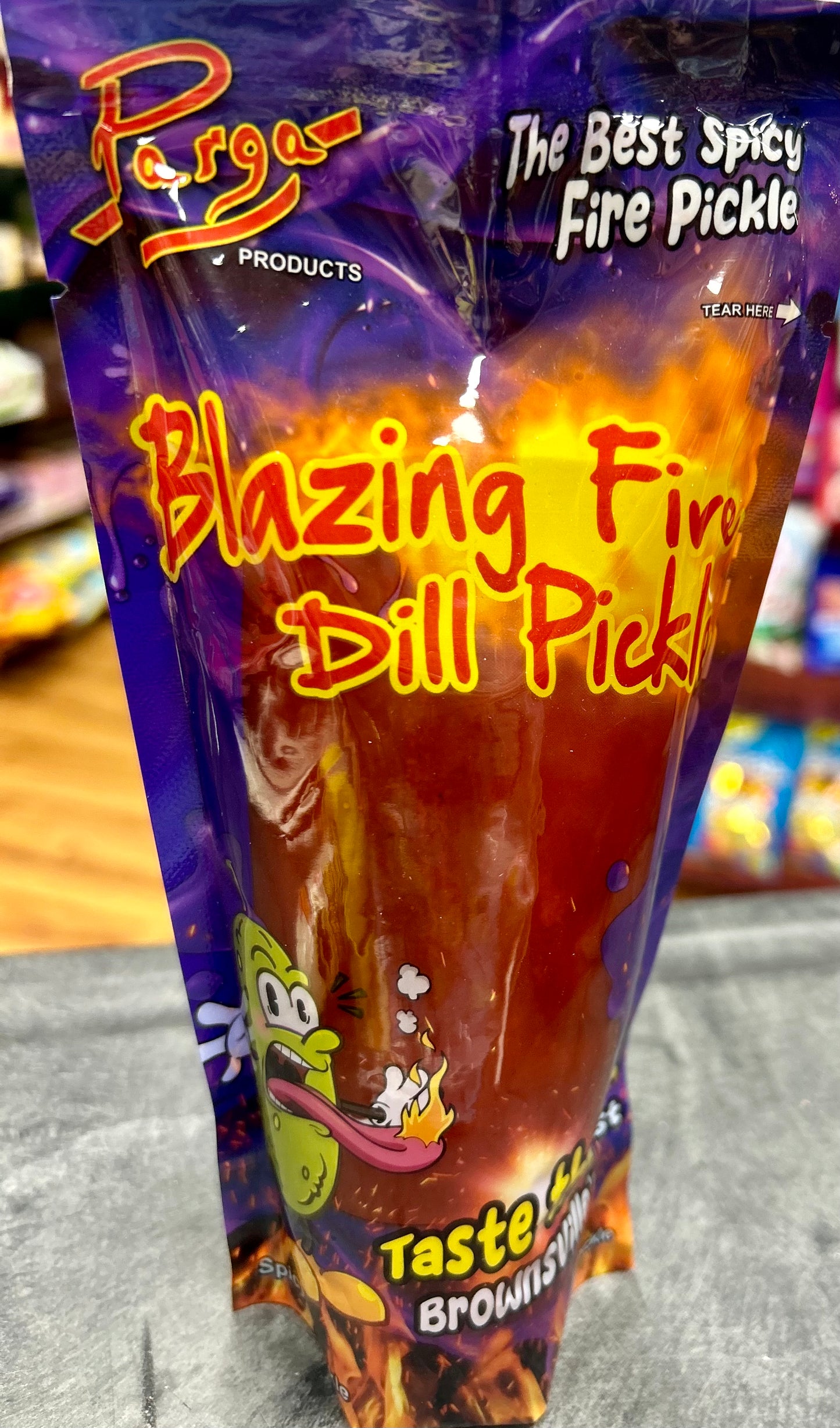 Blazing Fire Dill Pickle