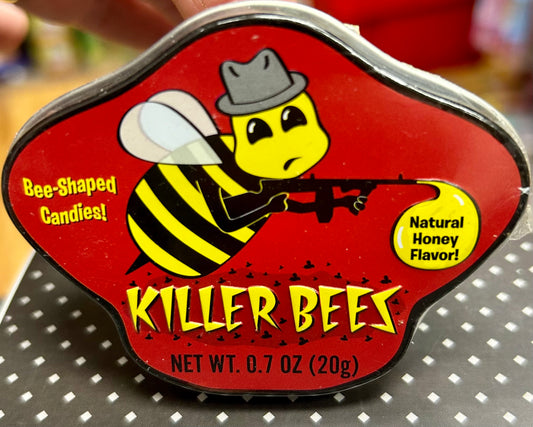 Tin of Killer Bees Candy