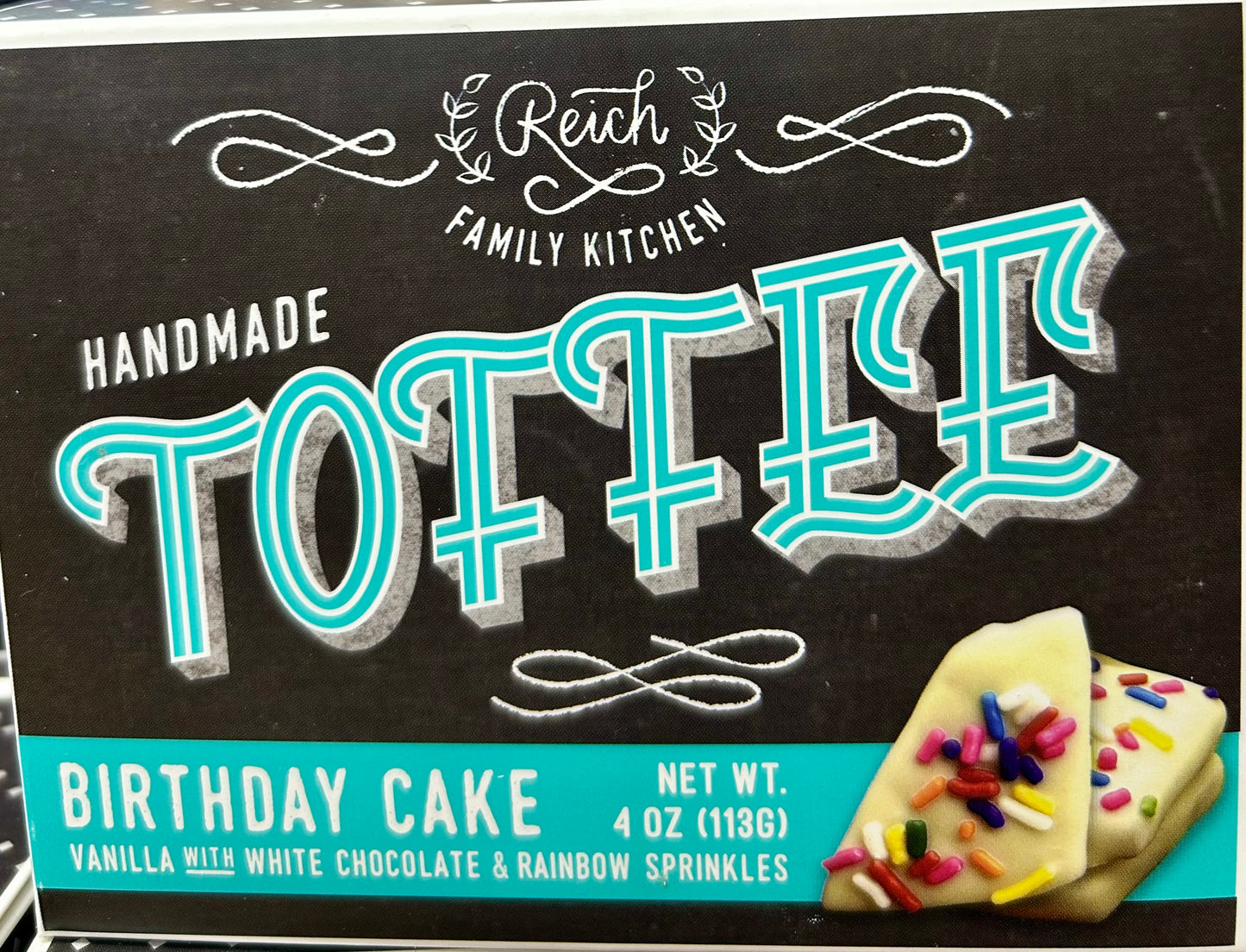 Box of Birthday Cake Toffee